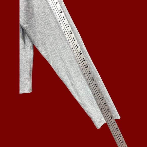 Wild Fable - Women's Long Sleeve Pointelle T-Shirt - Gray - XXL - Picture 7 of 13